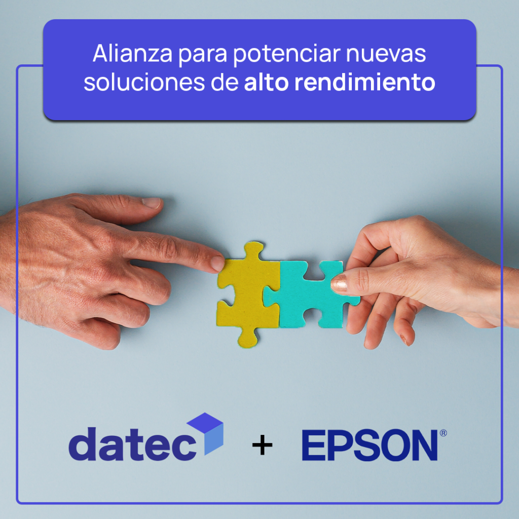 Alianza etsrategica entre Datec y Epson 